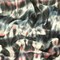 Pink-Multi Famous Designer Tie Dye Printed Metallic Stripe Chiffon Fabric By the Yard